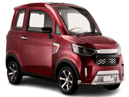 E-Force R7 kabinescooter rød