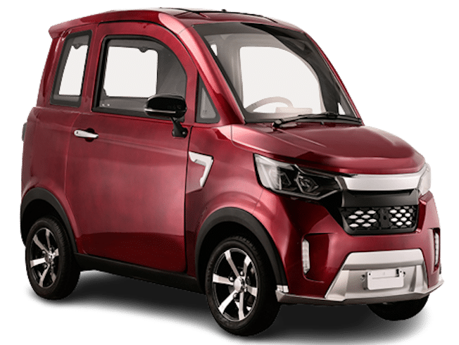 E-Force R7 kabinescooter rød