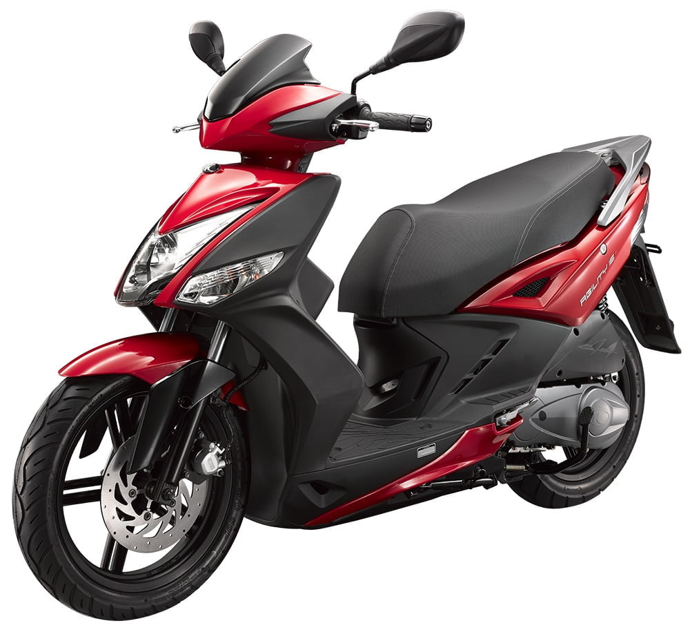 Ny-30-Kymco-Agility-16-4T-15995kr-2.jpg Kymco Agility 16+ 4T Koksgrå (30 km/t) - Billede 1