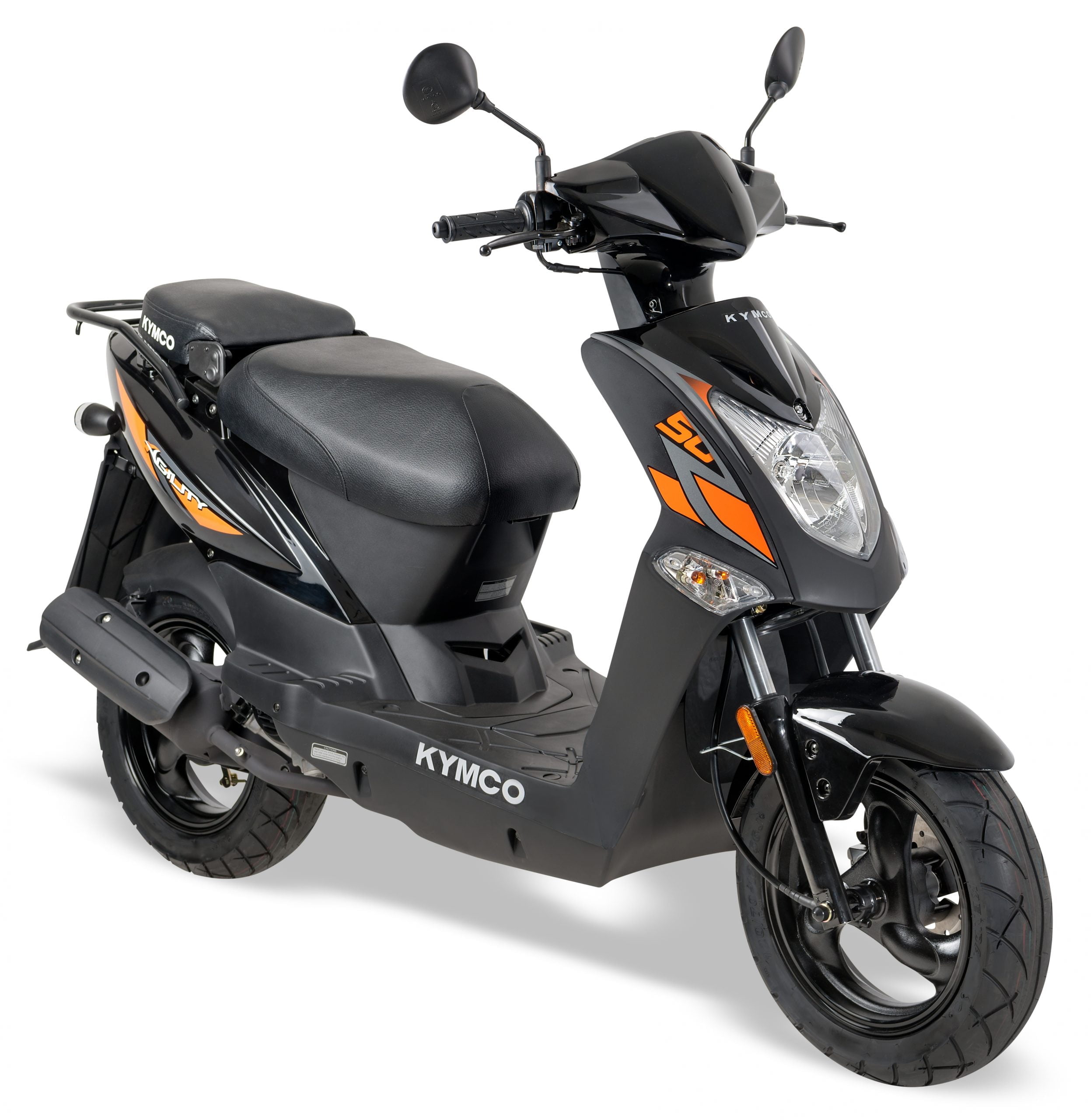 Ny-30-Kymco-Agility-4T-12995kr-1-scaled-1.jpg Kymco Agility 4T Sort (30 km/t) - Billede 1