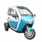 E-Force Kabinescooter Lyseblåmetal/hvid (30 km/t)